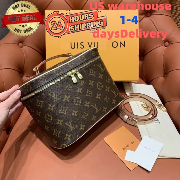 

louiss vuittionn bag M42265 mini bag Designer handbag retro luxury retro makeup bag classic designer handbag shoulder bag women's crossbody bag, #-78