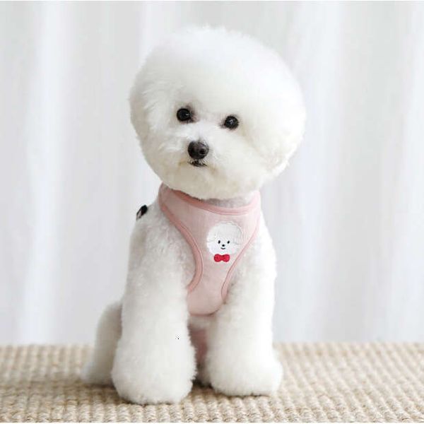Manufacturer Dog Cat Harness Direct Supply Vest Style Teddy Small Pet Chest Chain Walking Leash Supplies Collar J260803
