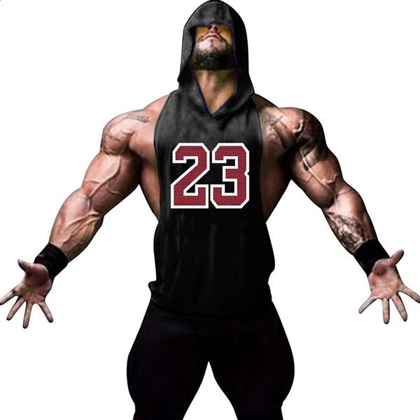 Bodybuilding Shirt Man Sleeveless Mens Vest Top s Fitness Clothing Gym Tshirt Singlets Singlet Clothes Tops 260319