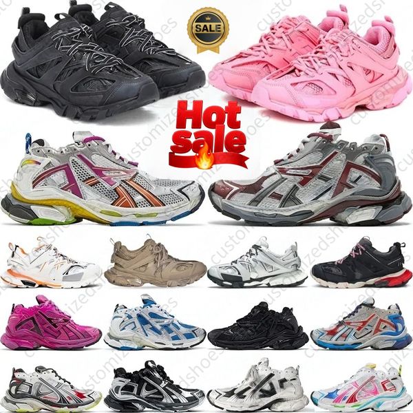 

casual dresses Designer shoes dress shoes designer sneakers women Designer Shoes Sneakers Platform White Black Multicolor Pink Blue Grey Daddy Trainers Tennis box, Red