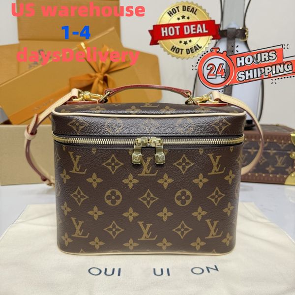 

louiss vuittionn bag M42265 Multiple sizes large medium small Designer handbag retro luxury retro makeup bag classic designer handbag denim shoulder bag, #-86