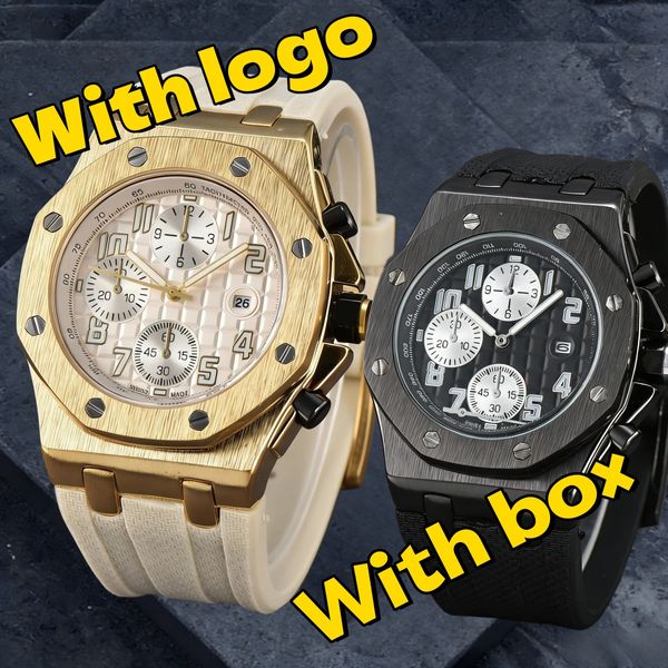 

men watch movement watches men Watches best seller designer watch mens watch luxury watch clean factory High-quality watch dial Super Clone watch Quartz with box, Color6