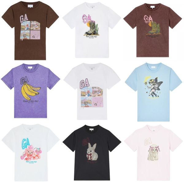 

Women Designer Casual T-shirts Loose Crewneck Cotton Comfy Tees Comfrt Printed Short Sleeved Summer T Shirts Fashion Tops, Magenta