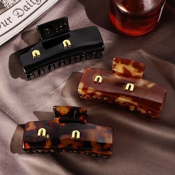 

Designer Hair Clips Luxury Colorful Hair Clips For Girls Women Barrettes Fashion Hair Jewelry Accessories Black Shark Hairpin Hairclip