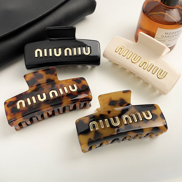 

Designer Hair Clips Luxury Hair Clips For Girls Women Barrettes Fashion Hair Jewelry Accessories Shark Hairpin