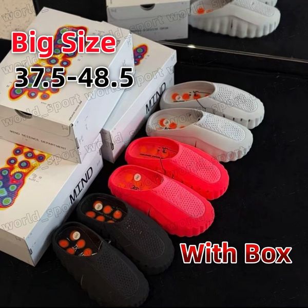 

Designer mind 001 slides 002 Running Shoes for Men Women Pre-match Tech Comfortable Slippers Light Bone Solar Red Black Chrome Light Smoke Grey Fashion Shoes Size 36-45, Colour 3