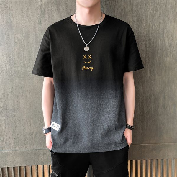 Summer Trend Smiley Face T-shirt for Men