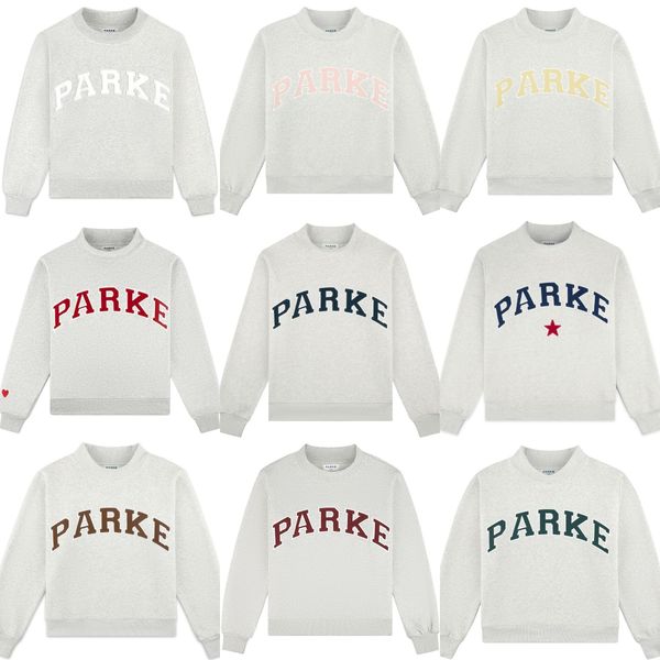 

Grey Navy Parke Hometown Varsity Mockneck Sweatshirts 100% Cotton Women Designer Jumpers Loose Fashion Comfy Tops, Grey+burgundy