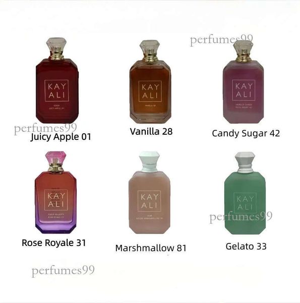 

perfume Kayali women cologne mens Fleur Mesty Rose Royale 31 Vanilla 28 42 81 100ml High-quality natural fragrance US warehouse delivery: perfume cologne parfum