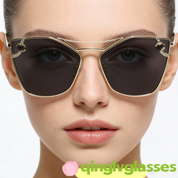 Sunglasses For Women Designer Europe And The United States Advanced Sunshade Fashion Joker