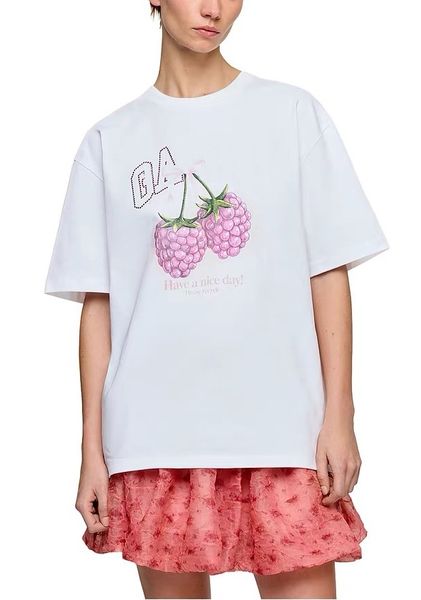 

2026 High Quality Luxury Designer Summer Soft Cotton T- shirt New Niche Classic Pattern Print Women Casual Versatile Short Sleeve Loose Pullover Beach Tees Tops tn, 40 color