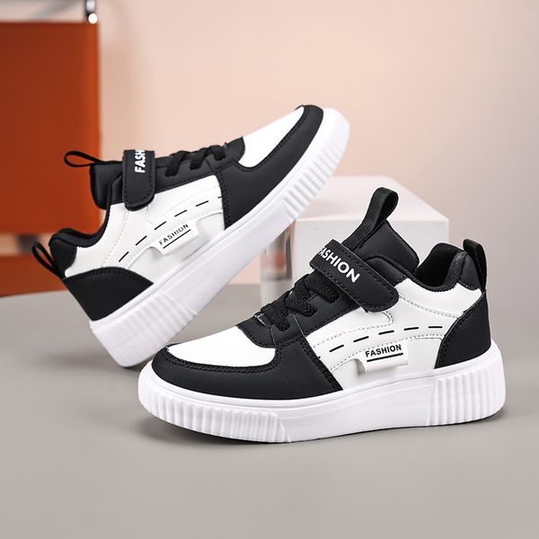 

Fashion Kids Sneakers Classic Low Top Casual Shoes for Teens Boys Girls Lightweight Breathable School Shoes Easy On Off Street Style Shoes Free shipping Sizes 28-40, Brown