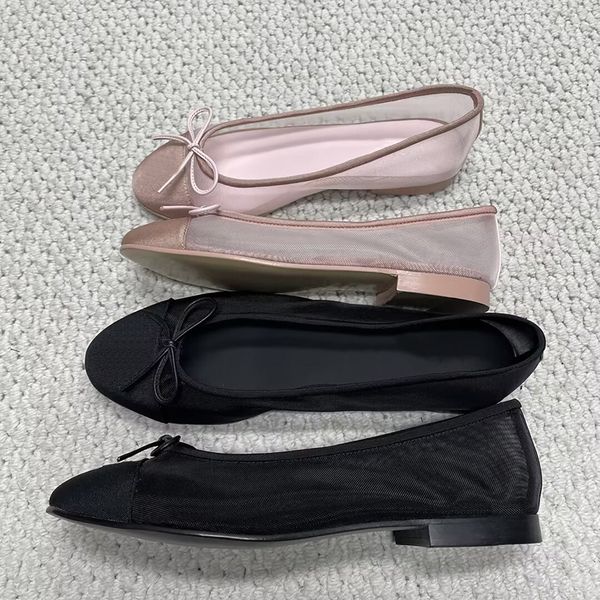 

Designer Ballet Woman Fashion Colorful Paris Designer Black Ballet Flats Shoes Women Quilted Genuine Leather Slip On Ballerina Luxury Round Toe Ladies Dress Shoes, B2