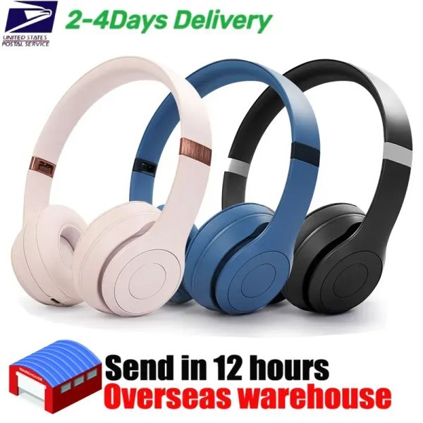 

Headphones Wireless Headphones SOLO4 Bluetooth Beat Studio Pro Headphones Magic Sound Recorder Pro Earphone Earbuds, Black