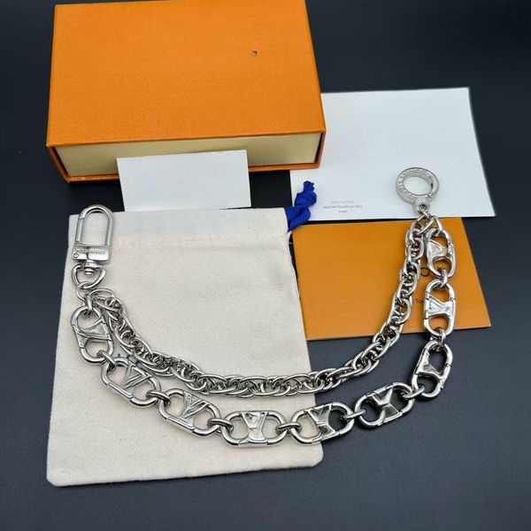 

Designer Keychain Bag Charm Keychain Lanyards Trendy Key Chain Accessries Men Women Bag Charms chain Keys Pendant