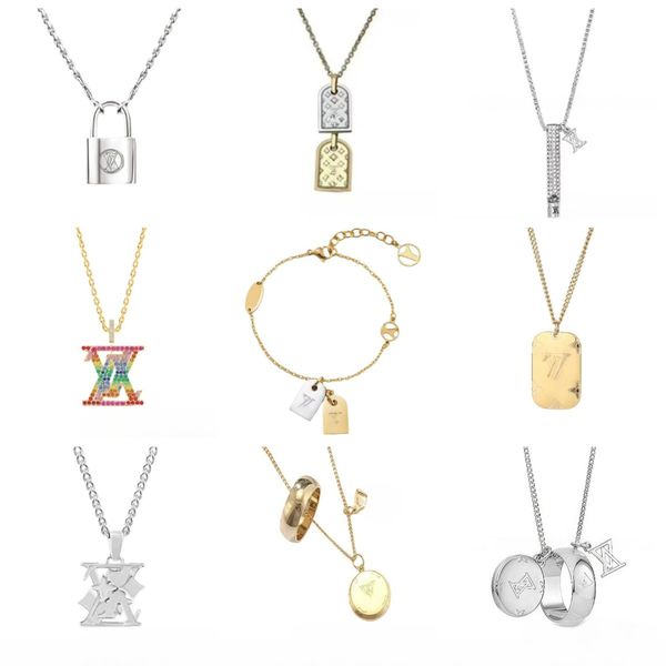 

Luxury Designer Necklace for Men and Women High Quality Pendant Necklace Classic Design Fashion Jewelry Necklace Daily All-match