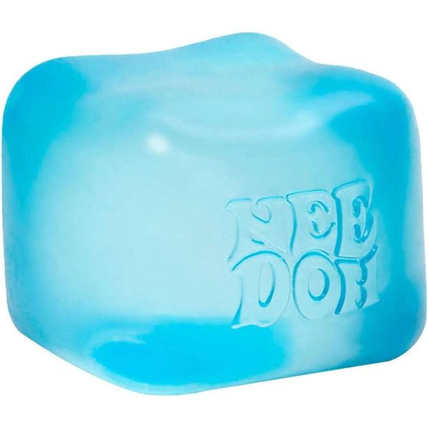 

Schylling Needoh Nice -Sensory Squeeze Toy With Super Solid Squish - 2.25" Cube 2Ed, Purple