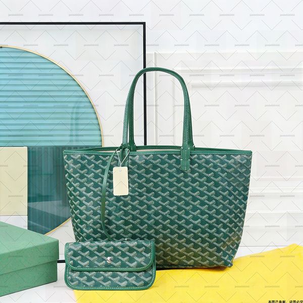 

10A Tote Bag Designer Bags Fashion Totes PM MM Two Size Leather Handbag Calf Leather Tote Bag Shopping Bag Single Shoulder Handbag Women's Green Version Beach Bag 001, #9