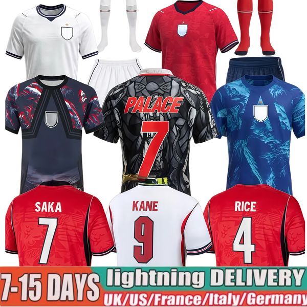 

england 2026 football shirt Soccer Jerseys Men and Kids kit KANE BELLINGHAM MAINOO BOWEN RICE FODEN GORDON TONEY PALMER PICKFORD Player fans Jersey Kit Uniforms 666, Black