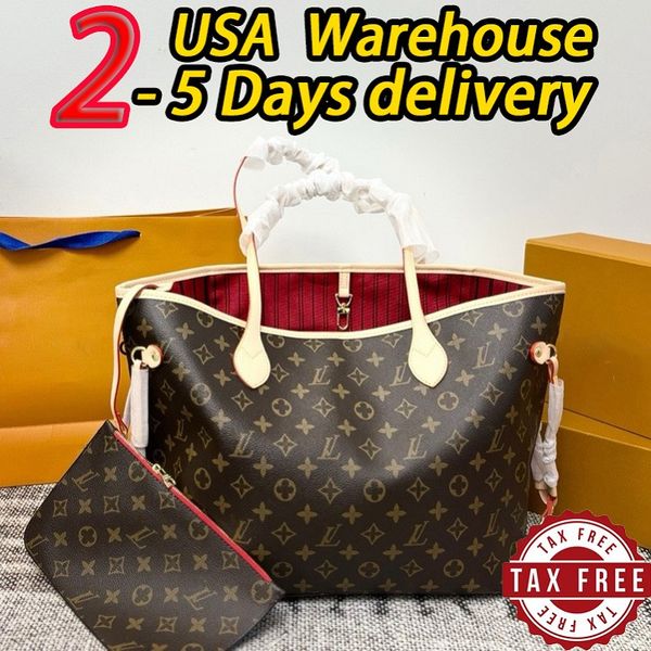 

Tote bag designer bag shoulder bags luxury bags high quality large capacity neverfalls hand-held baozi mother bag beach foreskin leather diagonal cross bagv 10AA, Dark khaki