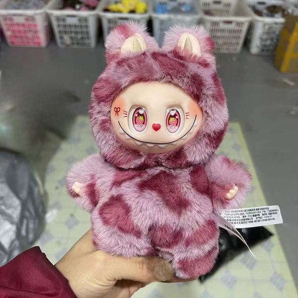 

Cute Pink Labubu Bag Charms Colorful Macarons with Box Pendant Doll Model Toy Anime Cute Keychain Toys Birthday Gifts Toys, #5