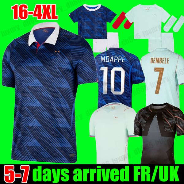 

4XL maillot foot fRAnCe jersey 2026 fRAnCe world cup 2026 French football jersey football shirt FFF soccer jersey MBAPPE GRIEZMANN DEMBELE gk goalkeeper men kids kit, Red
