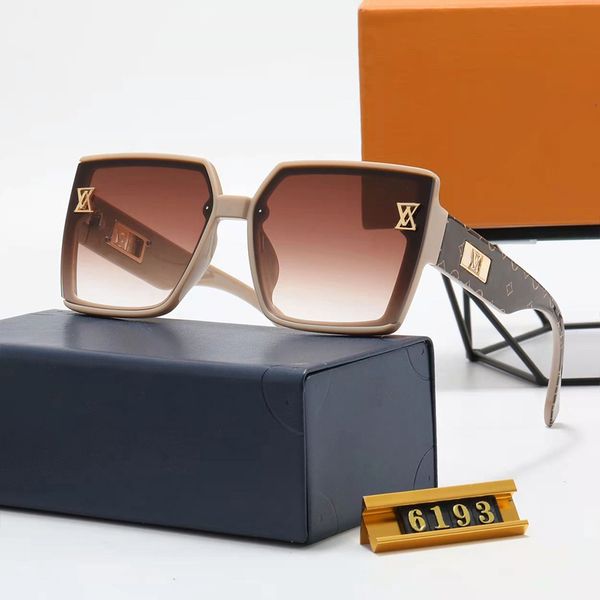 

Polarized Sunglasses Designer Sunglasses for Women Men Classic Eyeglasses Summer Goggle Beach Sun Glasses Letter Design Mens Womens Oversized Sunglass UV400