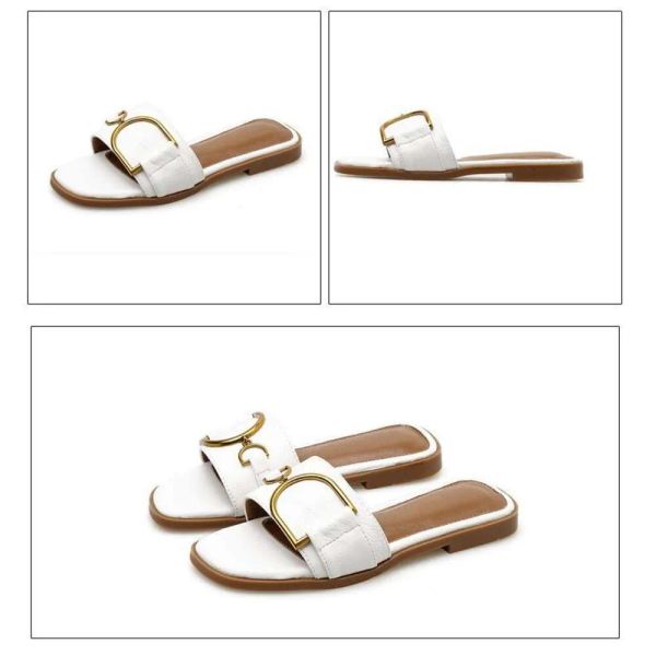 

Wholesale 2026 Summer Outdoor Women Shoes Famous Designer Brand Female Heels Sandals Fashion Slipper for Lady, Black