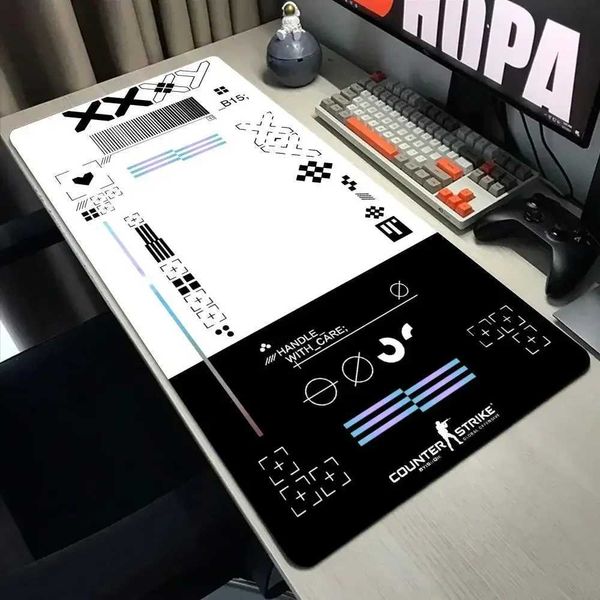 CSGO Anime Mouse Pads PrintStream Game player Mousepads 400x900 Large Mousepad Gamer anti-slip Rubber Company Desk mat Design S26327