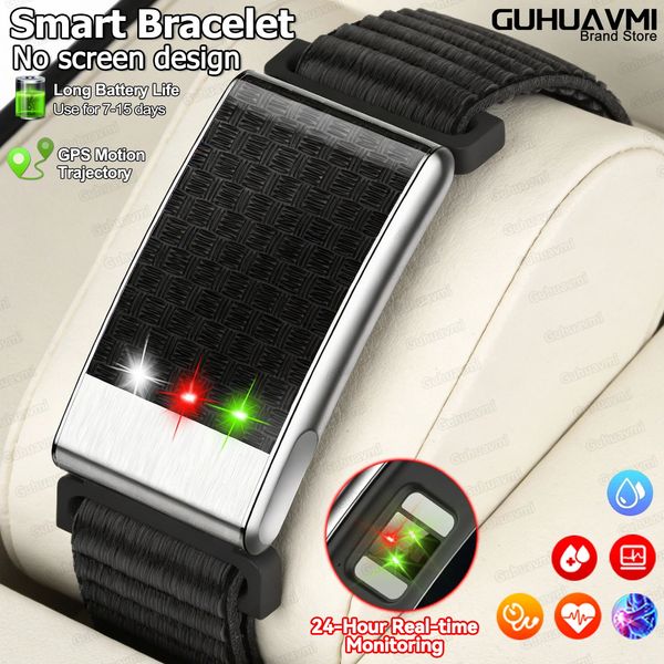 2026 No Screen Health Smart Bracelet ECG Detection Blood Lipids Uric Acid Heart Rate IP68 Sports Smart Bracelet For Andrio IOS 260324