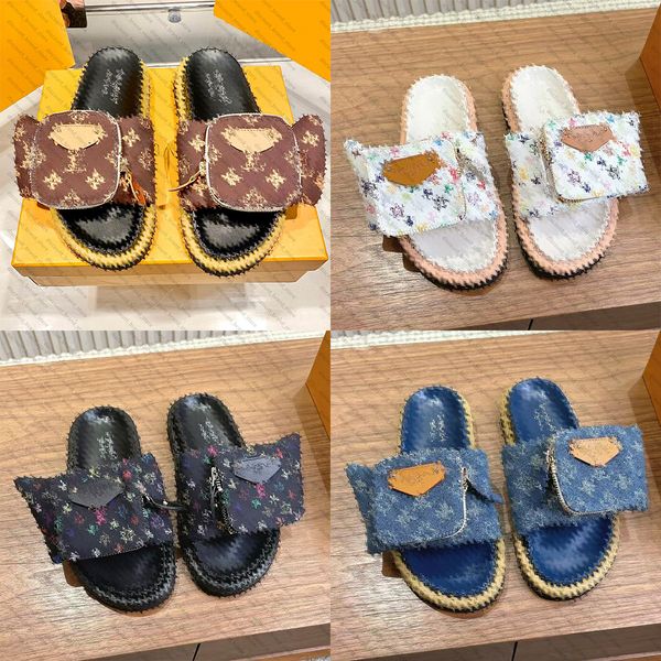

2026 Designer slippers pool pillow slippers men's and women's sandals, summer flats, beach slippers mules women's sandals indoor slippers CS003, #color 11