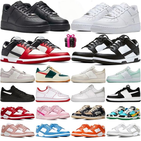 

big discount airforcee 1 one af1s running shoes white black panda utility flax wheat mens trainers deisgner outdoor sports sneakers men women walking, Grey