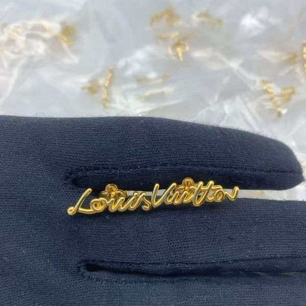 

Stud Earrings for Women Designer Hoop Earrings 18K Gold Plated High Quality Minimalist Script Jewelry Set Everyday Earrings Perfect Gift