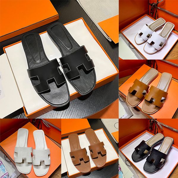 

Designer Slippers Women Slides Sandals Fashion Floral Slipper Leather and Rubber Flats slides Sandal Summer Beach lightweight Bottoms Sandal Shoes Slide, #19