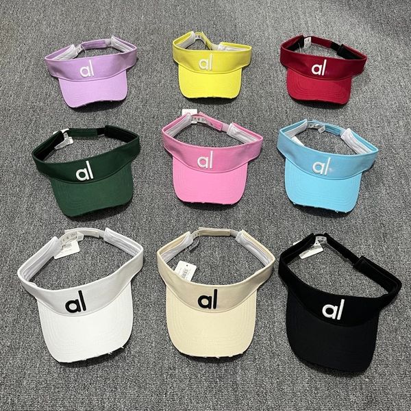 

Luxury Designer Visors Fashion Casquette Sun Hat Woman Outdoor Visor Cap Fashion Top Caps Unisex Adjustable Casual Beach Sunhat Baseball Sport Hats, Green