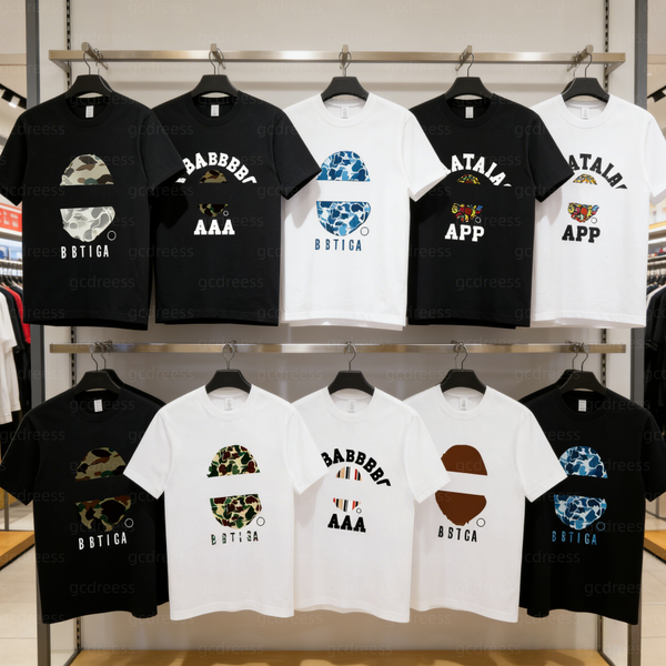 

Men graphic tee Summer Short Sleeve designer Fashion t shirt Wear summer tshirt men shirts Street Hip Hop Plus-Size Men' Cotton Pullover Daily Wear, 2color