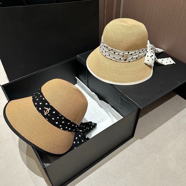 

Summer Straw Bucket Hat Designer Summer Hats For Women Sun Hat Beach Cap Ladies Bowknot Casual Bucket Hat For Women Straw Hat, Orange