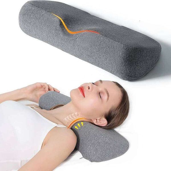 Cervical Memory Foam Contour Bed Pillows for Side Sleeper Ergonomic Orthopedic Sleeping Pillow, Neck Pillow 26Y0429
