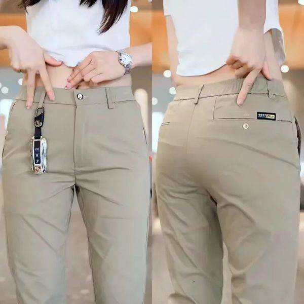 Stay Cool and Stylish: Men’s Ice Silk Casual Golf Pants