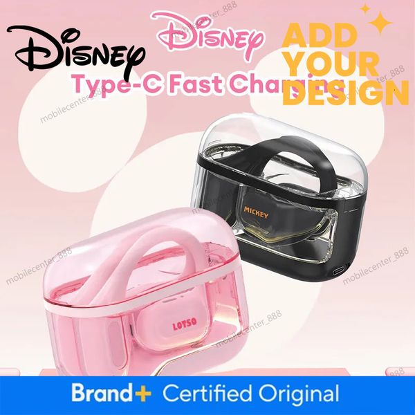 Designer Disney Disney OWS Bone Conduction Concept Bluetooth Earphones Xd15 High-Quality Music Earbuds Ergonomic Design Sports Headset Luxury