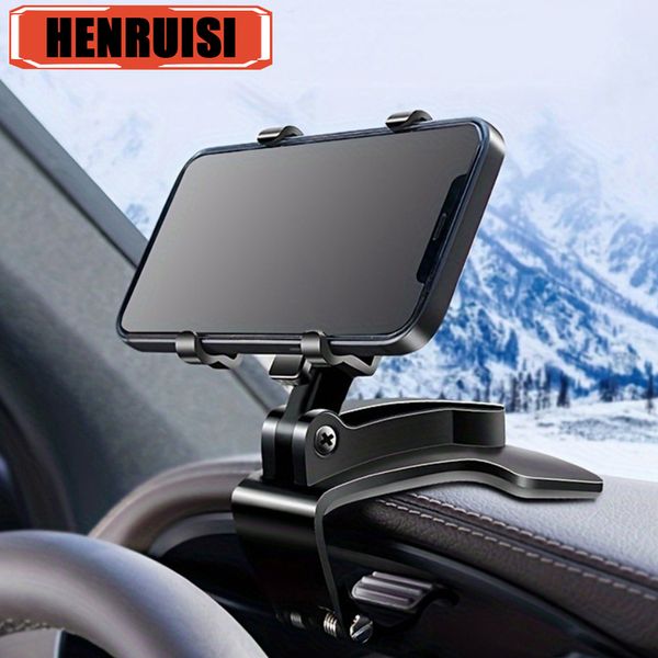 Car Phone Holder Stand Universal Dashboard Clip Mount GPS Bracket Mobile Support in For w260429