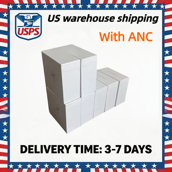 USA ANC Noise Cancellation Headphones cover for AirPods 4 airpods pro 2 3 max Headphone Accessories Silicone Protective airpods pro 3