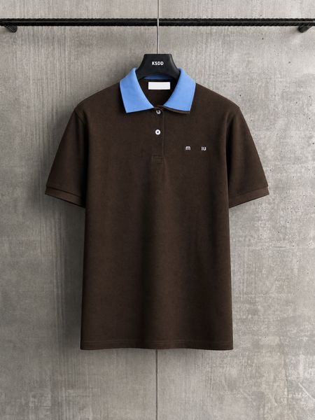 Men's Plus Tees & Polos Round neck embroidered and printed polar style summer wear with street pure cotton 554yh