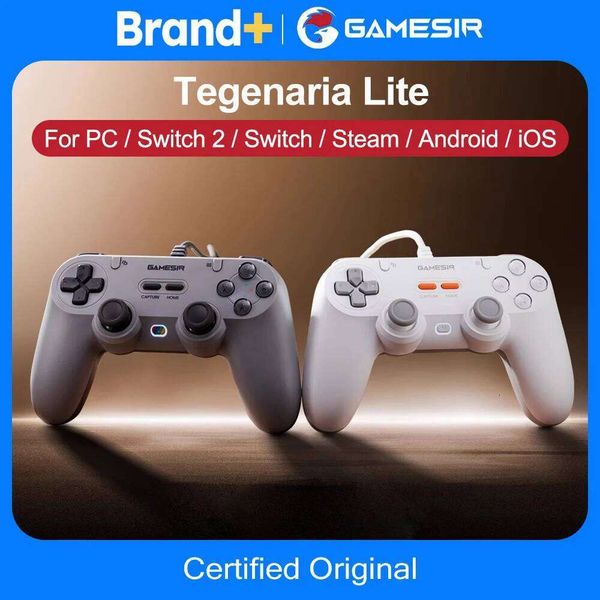 GameSir Tegenaria Lite Wired Controller Retro Gamepads for PC Windows Steam Switch Controle Hall Effect stick 2 Mappable Buttons S260506
