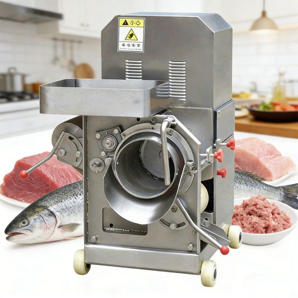 Automatic Fish Deheading Machine Commercial Stainless Steel Meat Harvester
