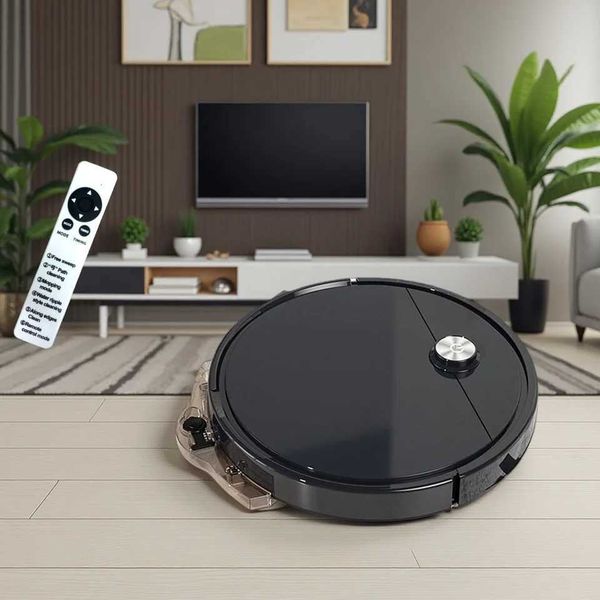 Powerful suction sweeping robot suitable for hard floors/low plush carpets/pet hair sweeping robots scheduled cleaning S260509