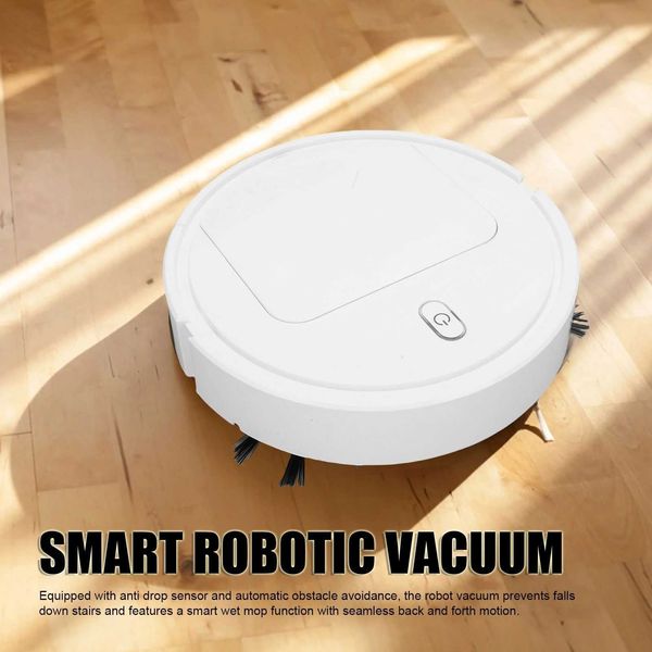 Smart Robotic Vacuum Obstacle Avoidance 1200Pa Suction Anti Drop Sensor Robot Vacuum Cleaner Slim Wet and Dry Mopping for Home S260509