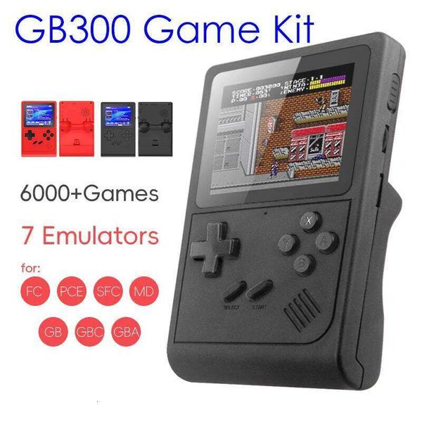 Handheld Console Portable Retro Mini Video Game NES SNES GBA Emulators Consoles for Gameboy Player GB300 Kid Gift W260511