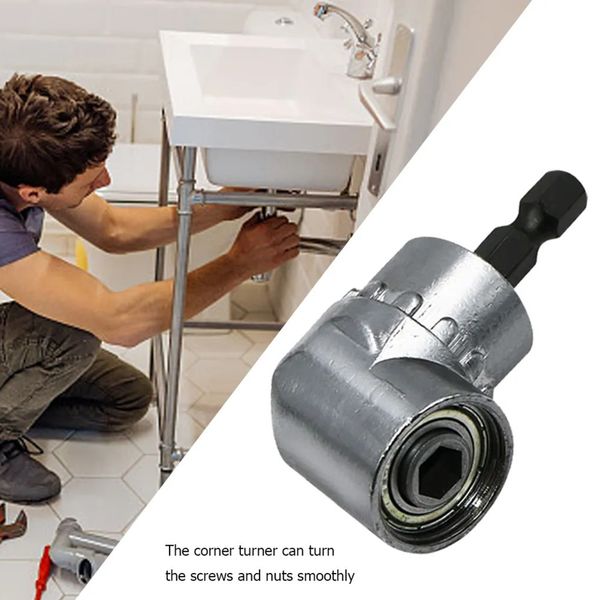 Luxury Designer Decor 105 Degree Driver Replacement Angle room Socket Holder Adapter Hand Tools Parts Power Drill Screwdriver Bits Tool Deco 19