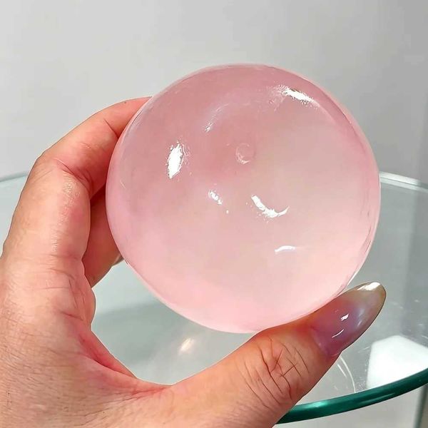 Blue Maltose Squishy Toy Cute Mochi Anti Stress Fidget Toy Soft Simulated Bule Transparent Ball Quick-rebound Decompression Toy Z260512